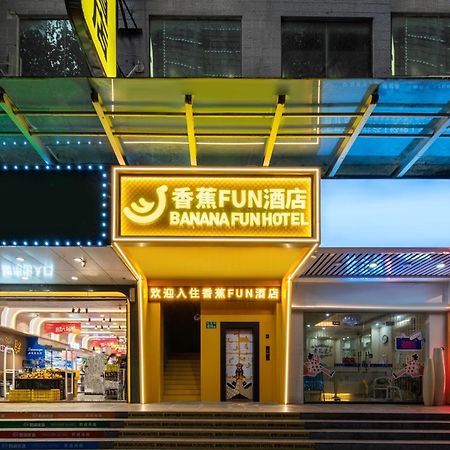 Banana Fun Hotel - Guangzhou East Railway Station Yantang Metro Station Exterior photo